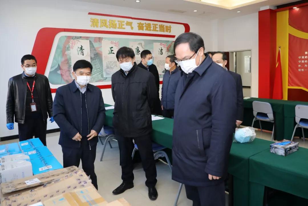 楊金成到七院、七一四所檢查指導疫情防控和復工復產工作